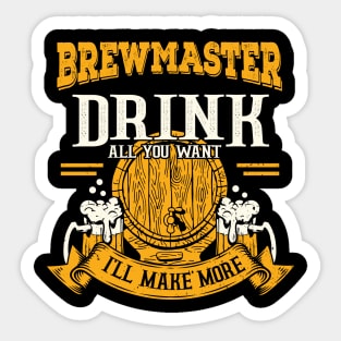 Homebrewing Brewing Craft Beer Brewer Gift Sticker